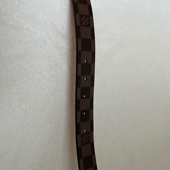 Authentic Louis Vuitton Damier ebene belt Size 80/32 - Picture 5 of 6